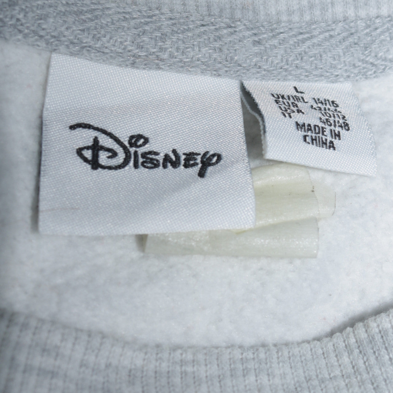 Womens UK Size L Disney Grey Pullover Sweatshirt
