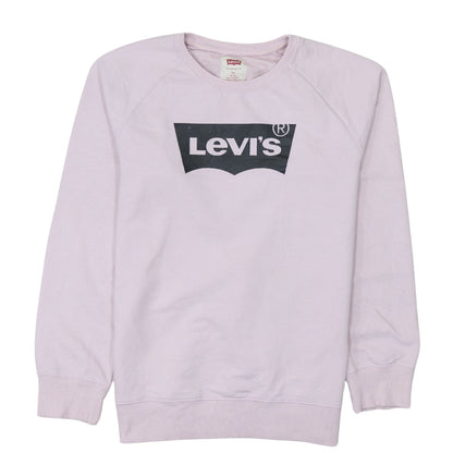 Womens UK Size 16 Levi's Pink Pullover Sweatshirt