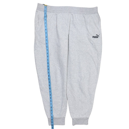 Mens UK Size 2XL PUMA Regular Fit Jogger Grey Trousers