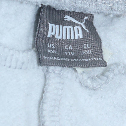 Mens UK Size 2XL PUMA Regular Fit Jogger Grey Trousers