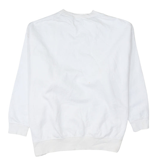 Womens UK Size S Nike White Pullover Sweatshirt