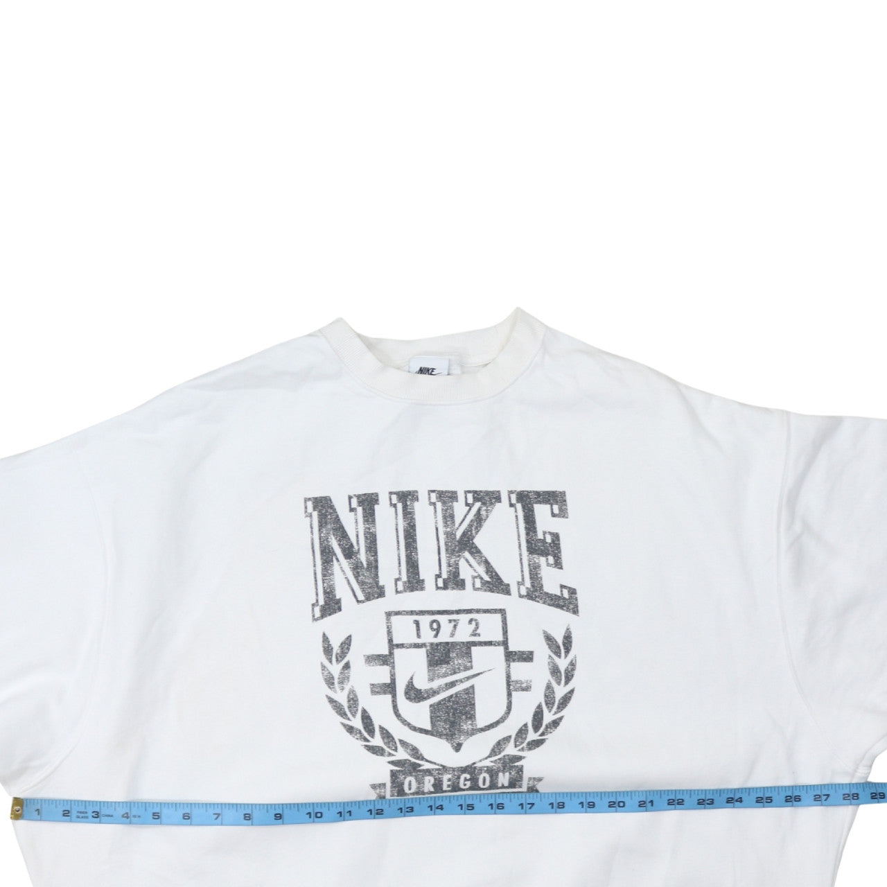 Womens UK Size S Nike White Pullover Sweatshirt