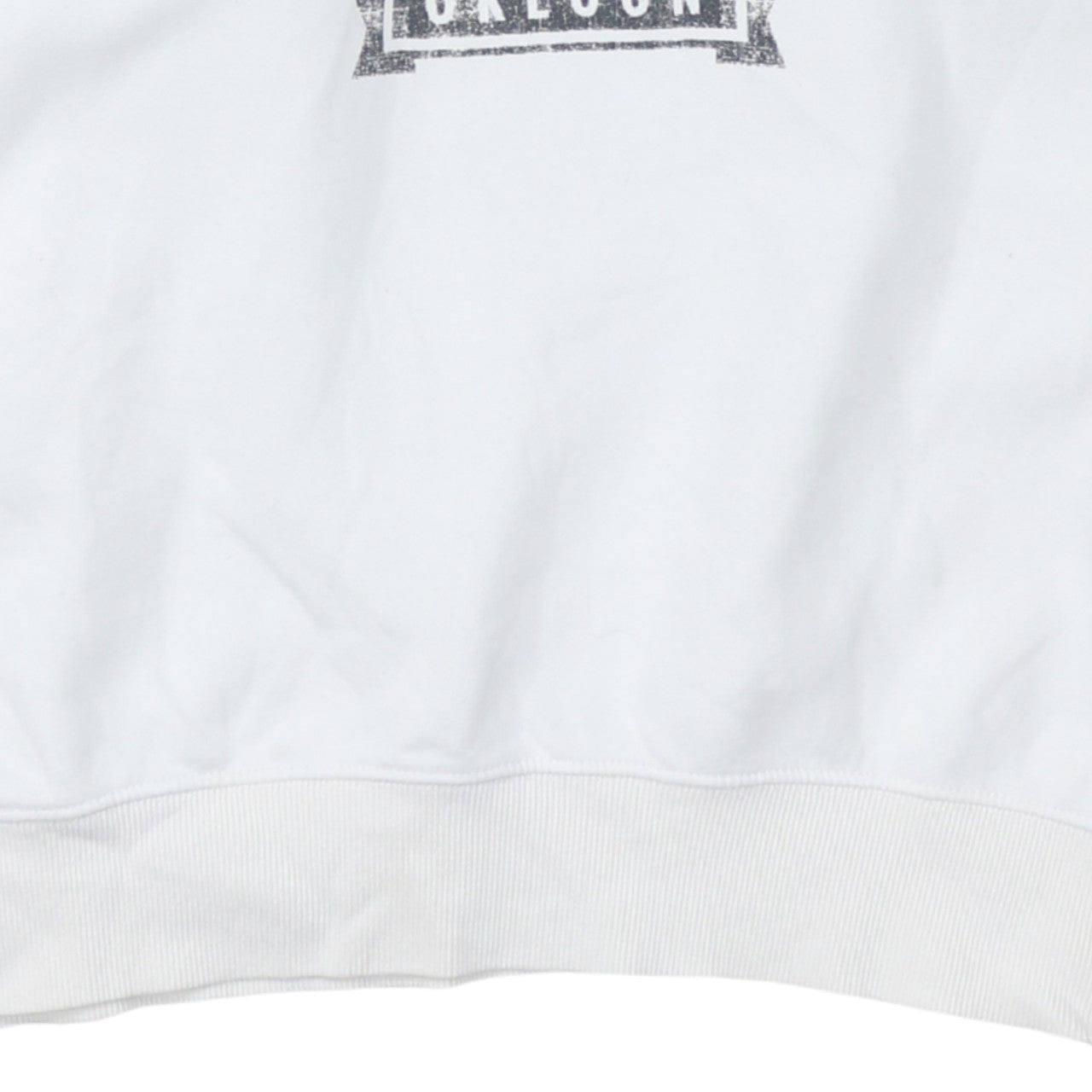 Womens UK Size S Nike White Pullover Sweatshirt