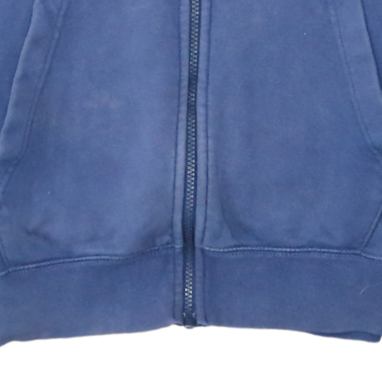 Mens UK Size S Nike Blue Full Zip Hoodie