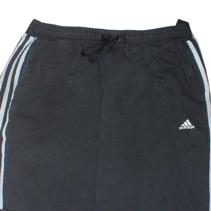 Adidas Womens Black XL Jogger Track Pants Elastic Waist Gym Trousers