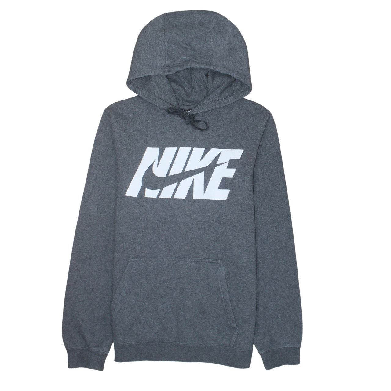 Womens UK Size S Nike Grey Pullover Hoodie