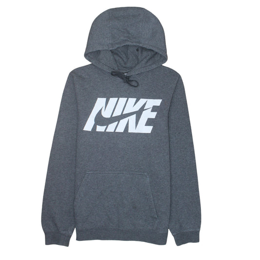Womens UK Size S Nike Grey Pullover Hoodie