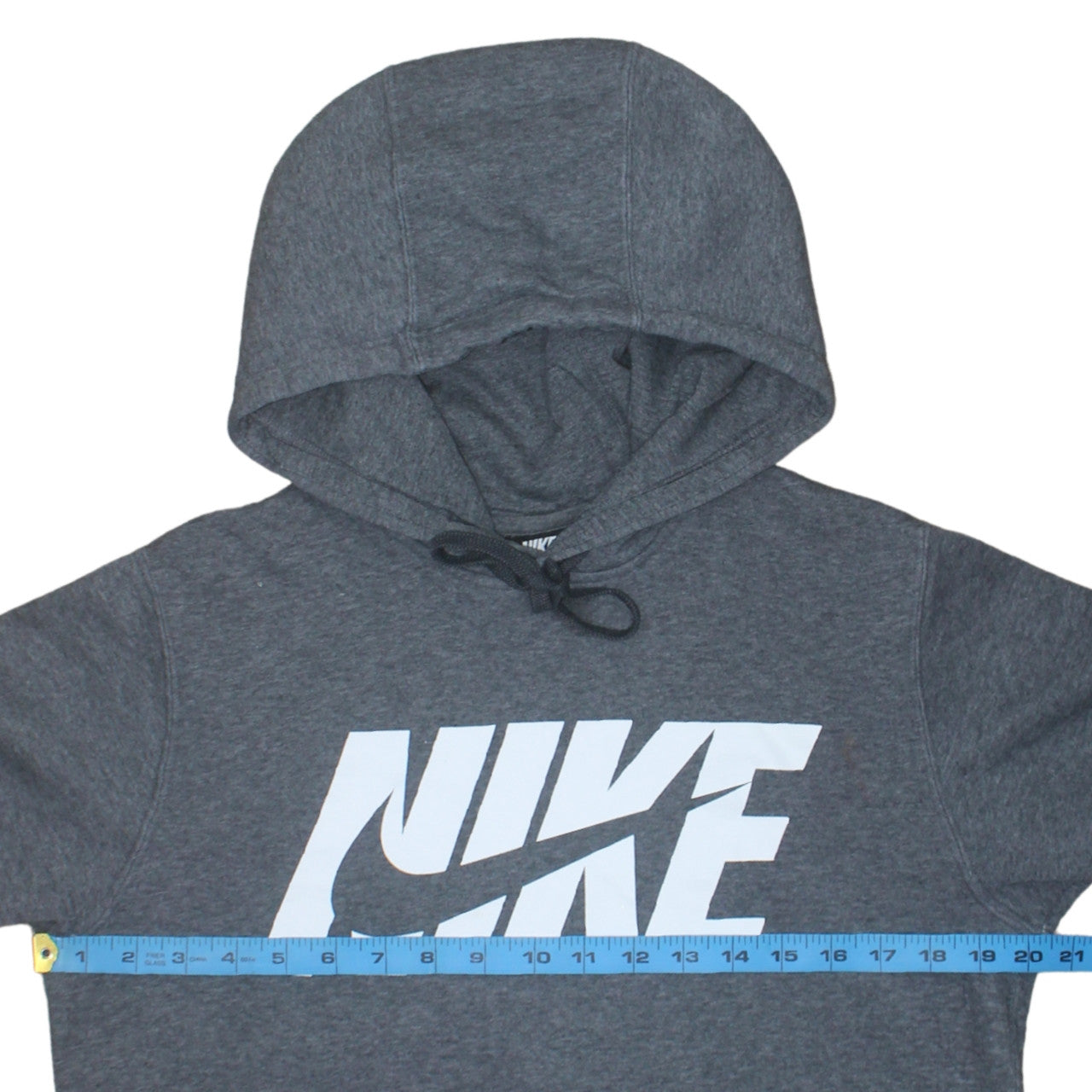 Womens UK Size S Nike Grey Pullover Hoodie