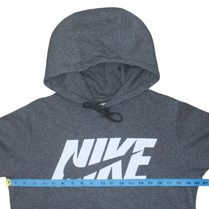 Womens UK Size S Nike Grey Pullover Hoodie