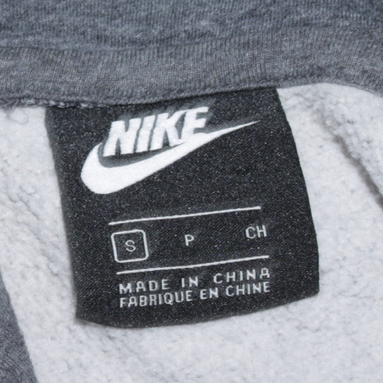 Womens UK Size S Nike Grey Pullover Hoodie