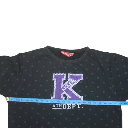 Womens UK Size 18 Kickers Black Pullover Sweatshirt