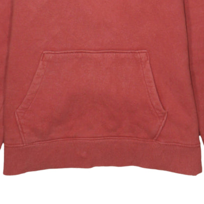 Womens UK Size M The North Face Red Pullover Hoodie