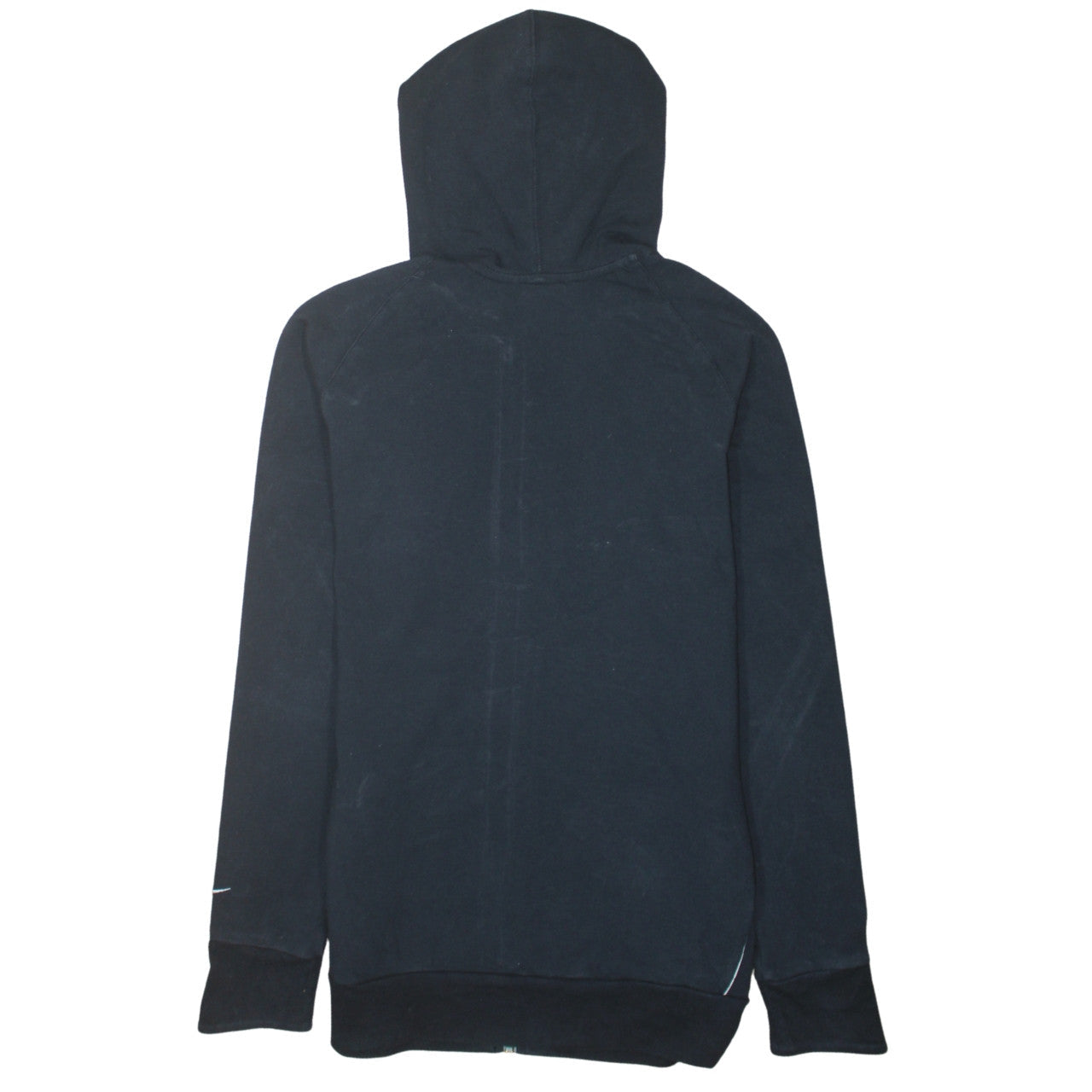 Womens UK Size XL Nike Black Full Zip Hoodie