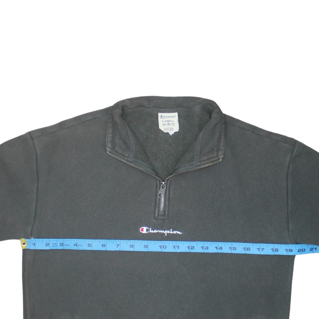 Womens UK Size XS Champion Black Pullover Sweatshirt