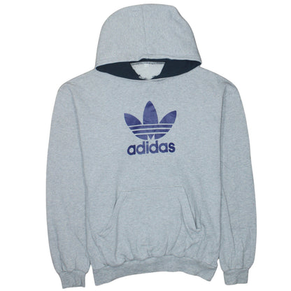 Mens UK Size XL adidas Grey Pullover Hoodie
