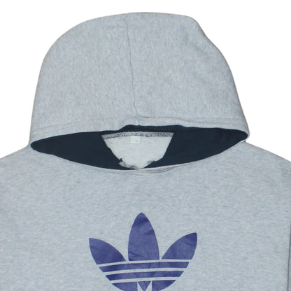 Mens UK Size XL adidas Grey Pullover Hoodie