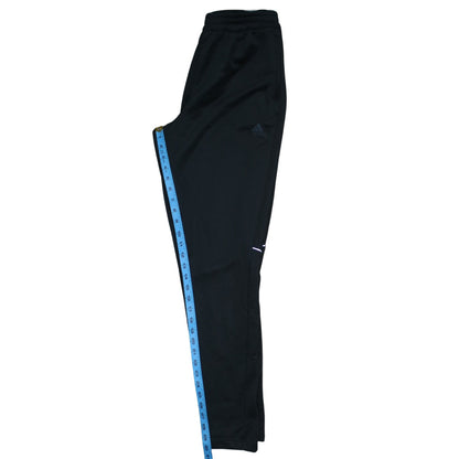 Womens UK Size M adidas Regular Fit Track Pants Black Trousers