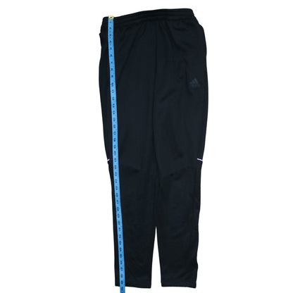 Womens UK Size M adidas Regular Fit Track Pants Black Trousers