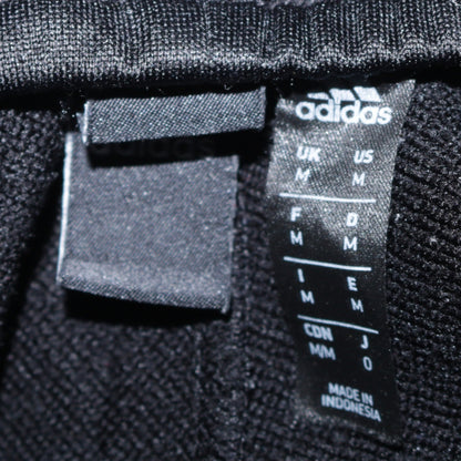 Womens UK Size M adidas Regular Fit Track Pants Black Trousers