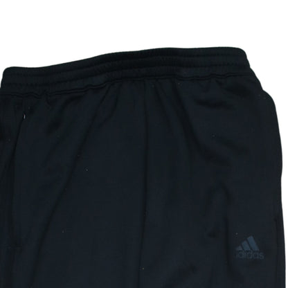 Womens UK Size M adidas Regular Fit Track Pants Black Trousers