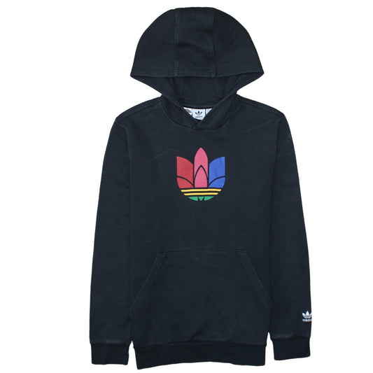 Boys UK Size 14-15 Years adidas Black Pullover Hoodie