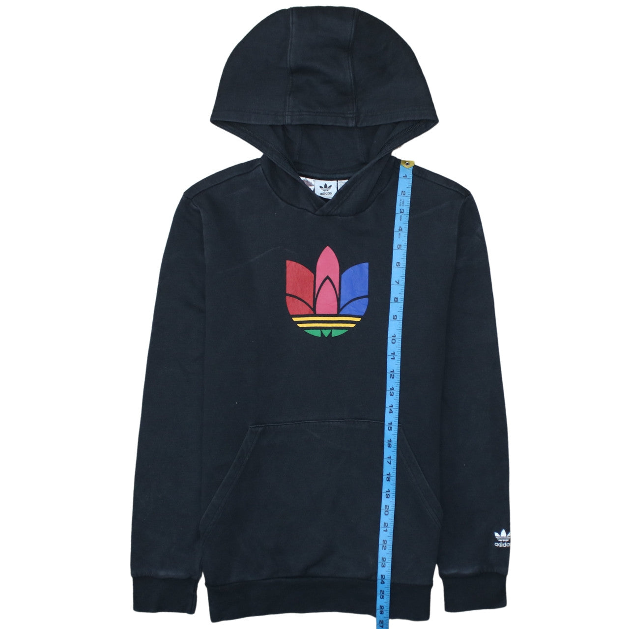 Boys UK Size 14-15 Years adidas Black Pullover Hoodie