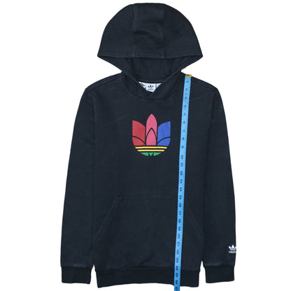 Boys UK Size 14-15 Years adidas Black Pullover Hoodie
