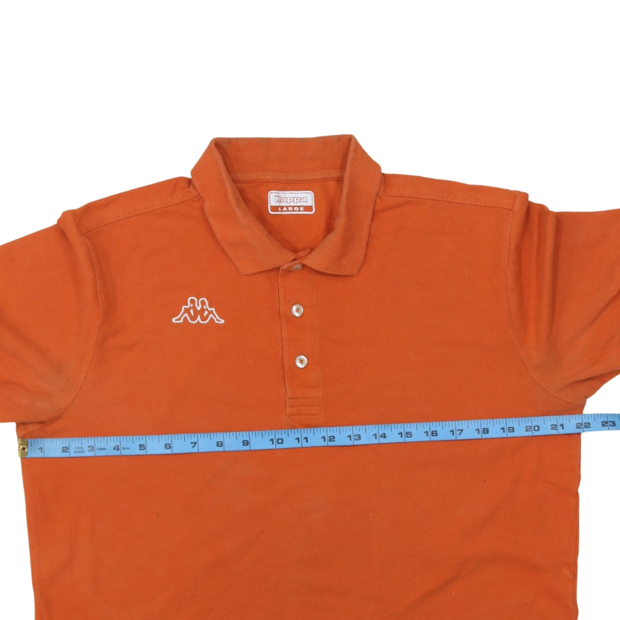 Mens UK Size L Kappa 100% Cotton Polo Shirt