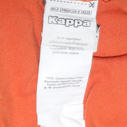 Mens UK Size L Kappa 100% Cotton Polo Shirt