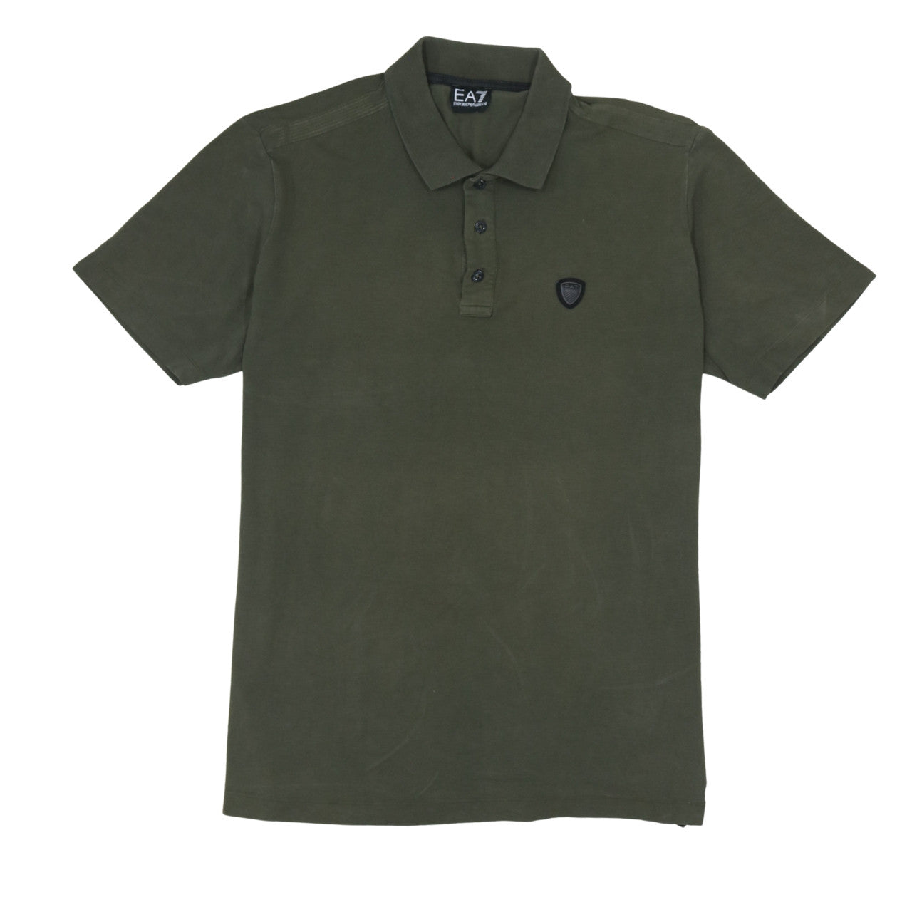 Mens UK Size 2XL Emporio Armani Cotton Blend Polo Shirt