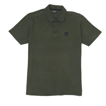 Mens UK Size 2XL Emporio Armani Cotton Blend Polo Shirt