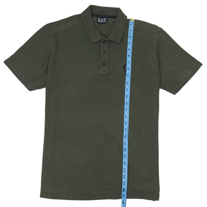 Mens UK Size 2XL Emporio Armani Cotton Blend Polo Shirt