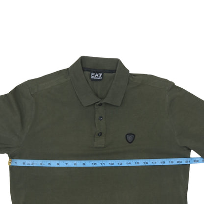Mens UK Size 2XL Emporio Armani Cotton Blend Polo Shirt