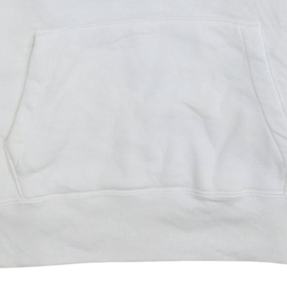 Mens UK Size XL Hollister White Pullover Hoodie