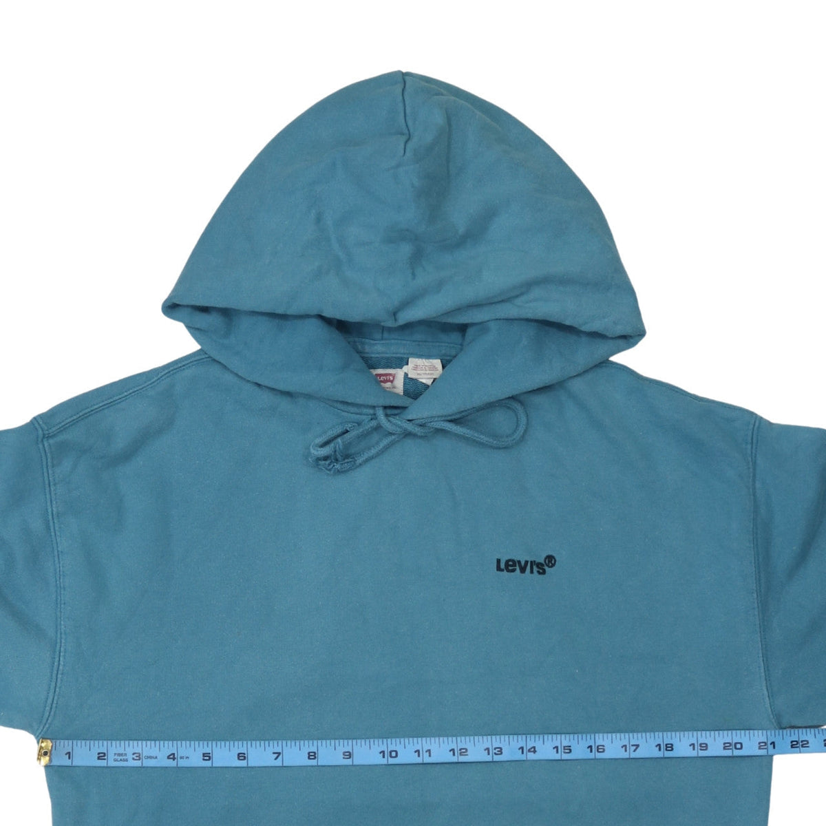 Mens UK Size XS Levi's Blue Pullover Hoodie