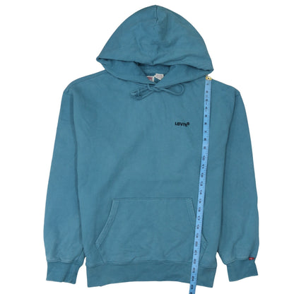 Mens UK Size XS Levi's Blue Pullover Hoodie