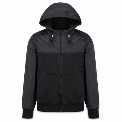 Mens UK Size S Tommy Hilfiger Black Full Zip Hoodie