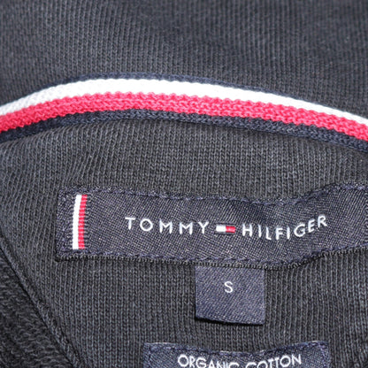 Mens UK Size S Tommy Hilfiger Black Full Zip Hoodie