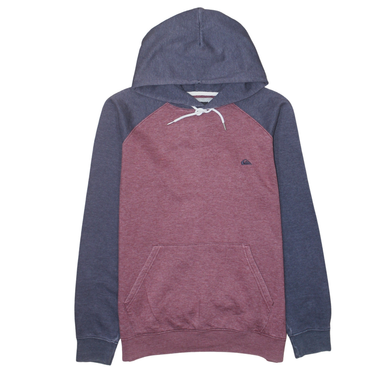 Mens UK Size M Quiksilver Multicoloured Pullover Hoodie