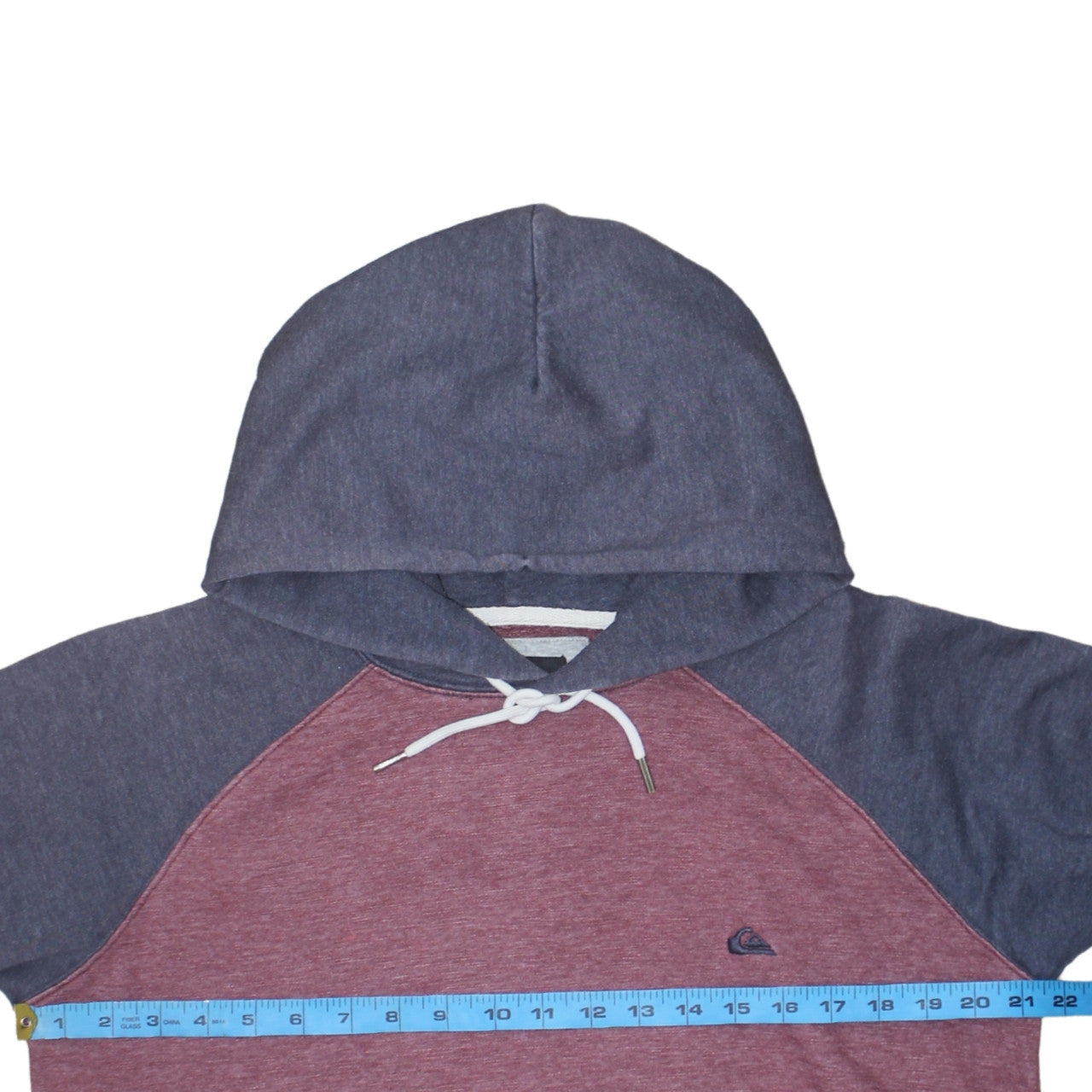 Mens UK Size M Quiksilver Multicoloured Pullover Hoodie