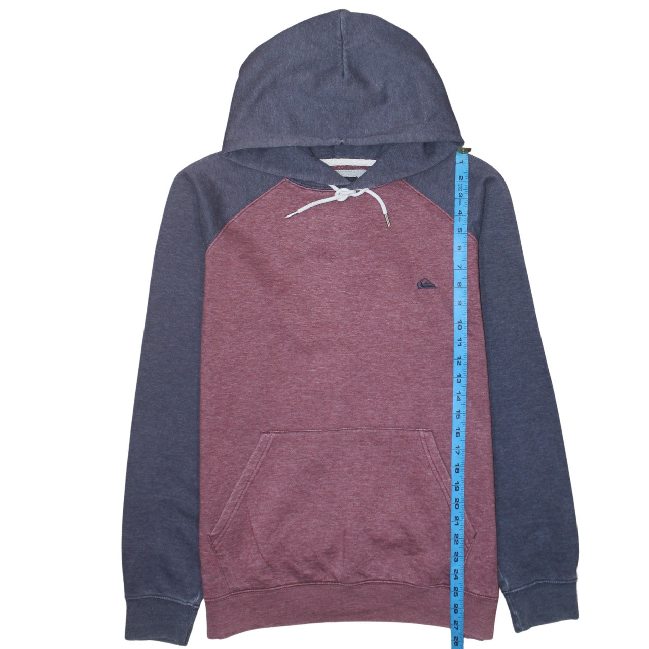 Mens UK Size M Quiksilver Multicoloured Pullover Hoodie
