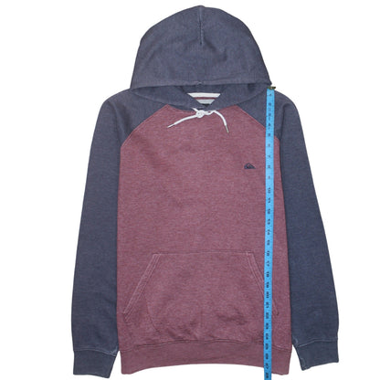 Mens UK Size M Quiksilver Multicoloured Pullover Hoodie