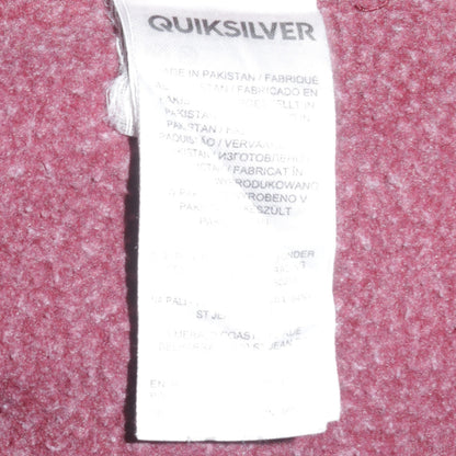 Mens UK Size M Quiksilver Multicoloured Pullover Hoodie