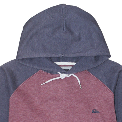 Mens UK Size M Quiksilver Multicoloured Pullover Hoodie