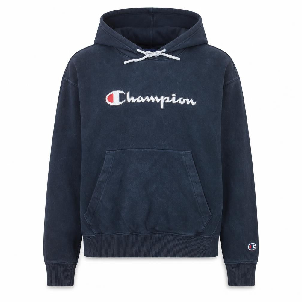 Womens UK Size S Champion Blue Pullover Hoodie