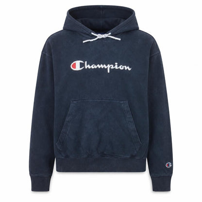Womens UK Size S Champion Blue Pullover Hoodie
