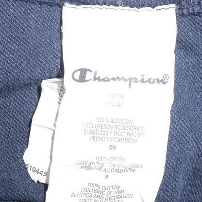 Womens UK Size S Champion Blue Pullover Hoodie