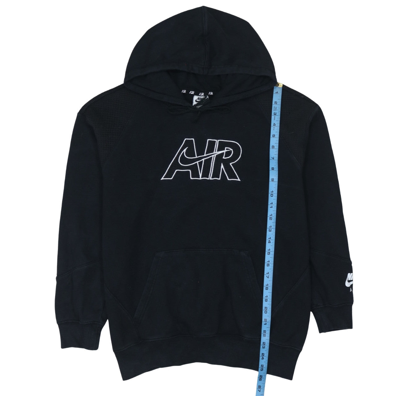 Mens UK Size XS Nike Black Pullover Hoodie