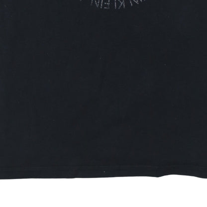 Calvin Klein Jeans Men’s Black Logo Cotton T-Shirt Size M