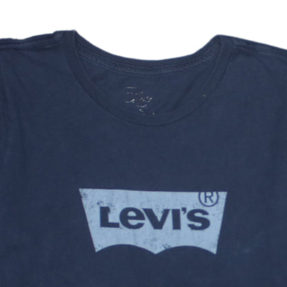 Mens UK Size M Levi's Blue  T-Shirt